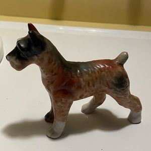 Vintage terrier dog figurine